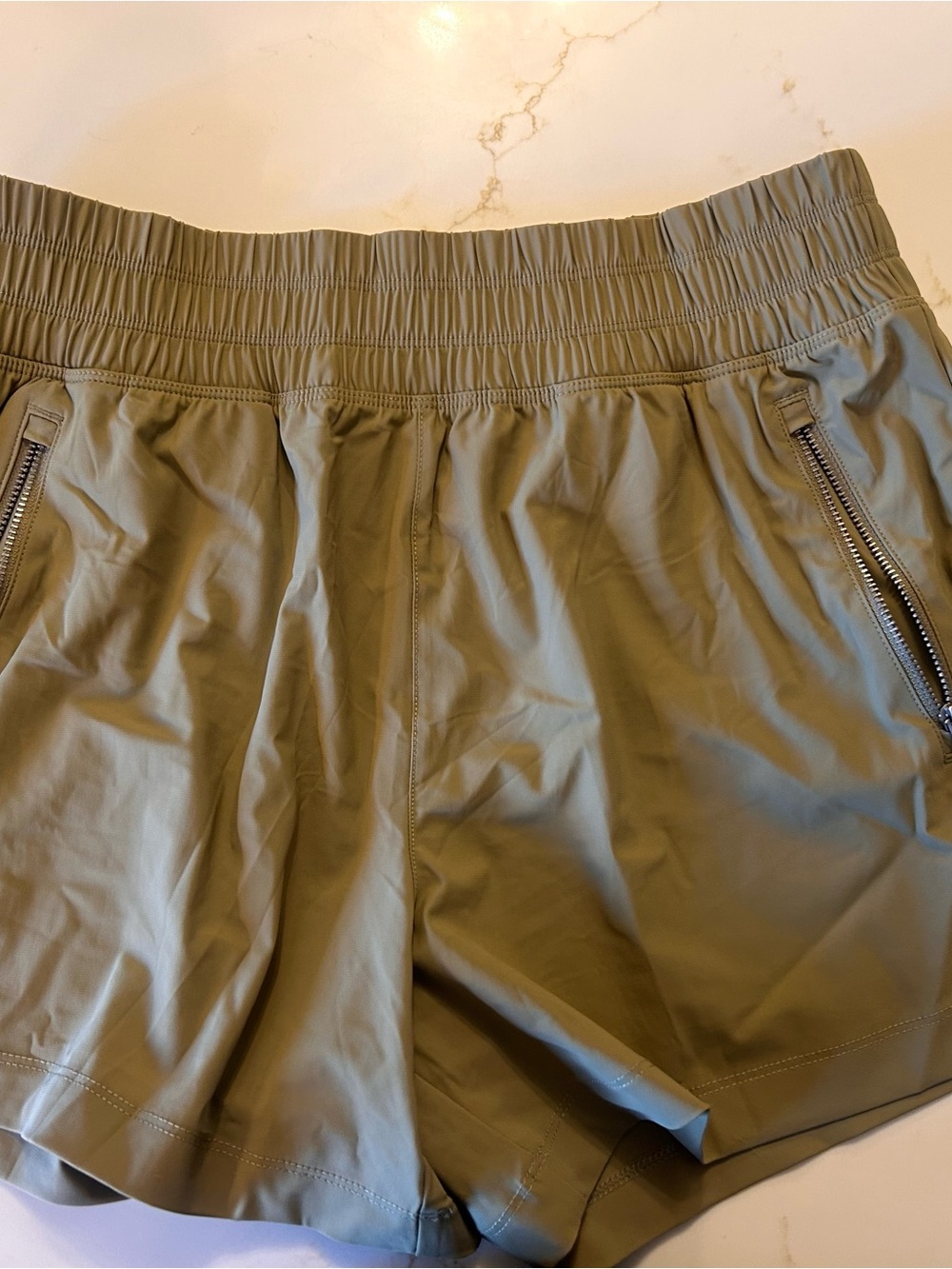 Old Navy Olive Green Athletic Shorts